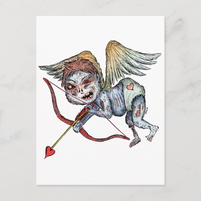 Postal Zombie Cupid (Anverso)