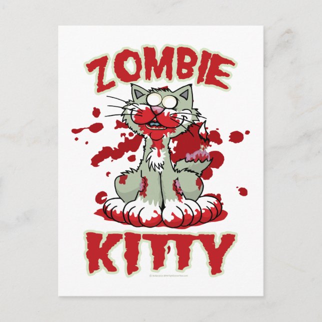 Postal Zombie Kitty (Anverso)
