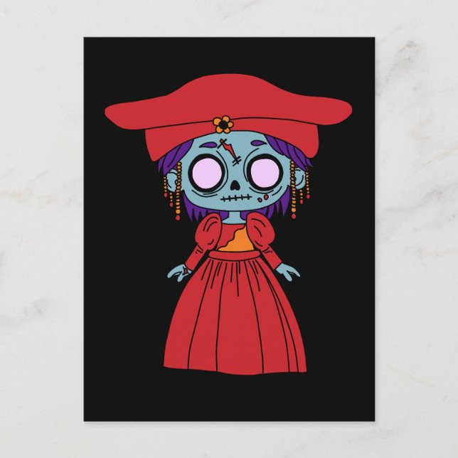 Postal Zombie namibiano (Anverso)