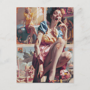 Postal Zombie Pin-Up I