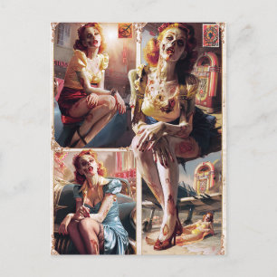 Postal Zombie Pin-Up II