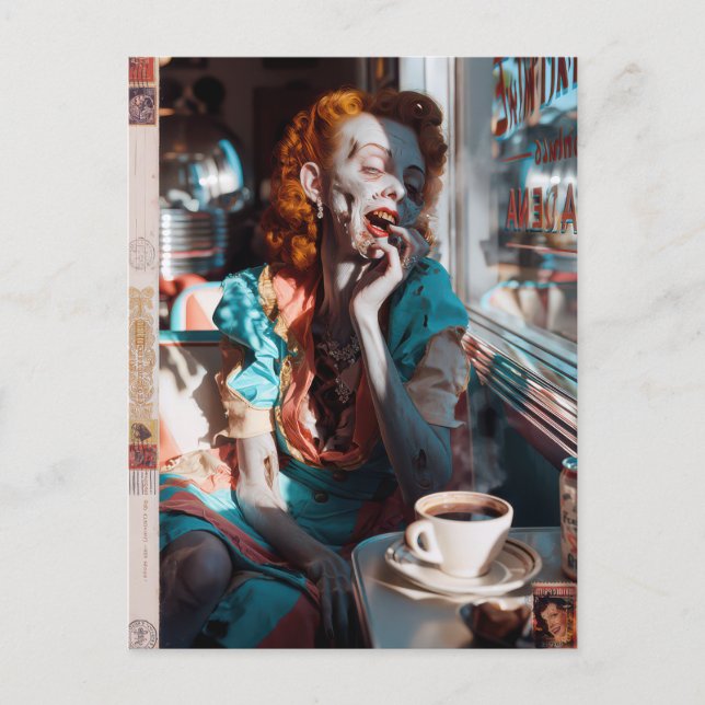 Postal Zombie Pin-Up V (Anverso)