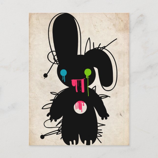 Postal Zombie Piñata (Anverso)