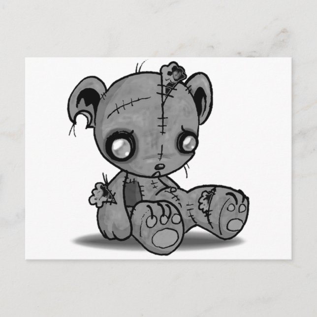 Postal Zombie Teddy Bear (Anverso)