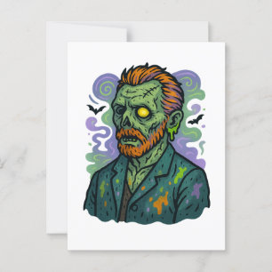 Postal Zombie Van Gogh - Parodia de historietas Personali