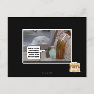 Postal Zombis en el patio trasero