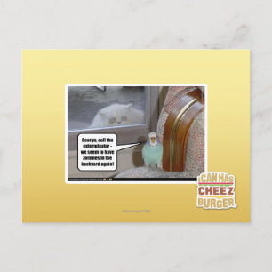 Postal Zombis en el patio trasero