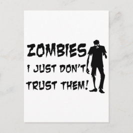 Postal Zombis en los que no confío