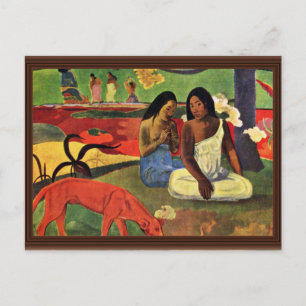 Postal Zona De Gauguin Paul (Mejor Calidad)