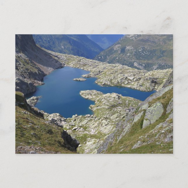 Postal Zona de Lac Cornu Chamonix (Anverso)