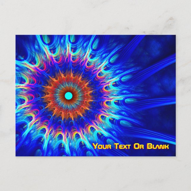 Postal Zona radiactiva (Anverso)