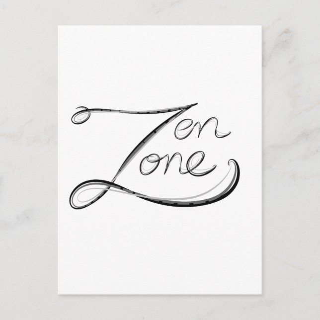 Postal Zona Zen (Anverso)