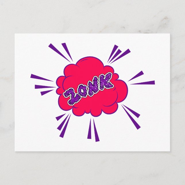 Postal Zonk Comic (Anverso)