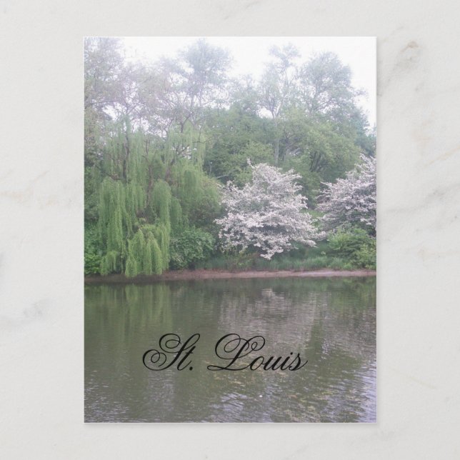 Postal Zoológico de St. Louis (Anverso)