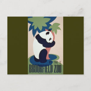 Postal Zoológico Panda de Brookfield