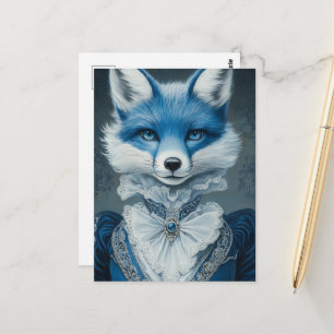 Postal Zorro Azul