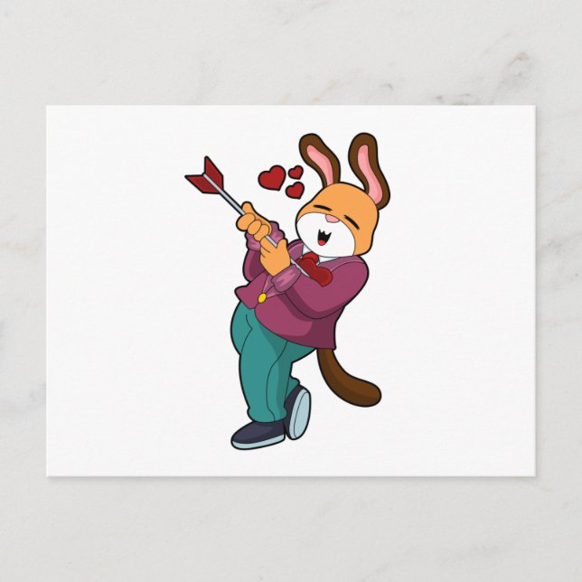 Postal Zorro como novio con traje (Anverso)