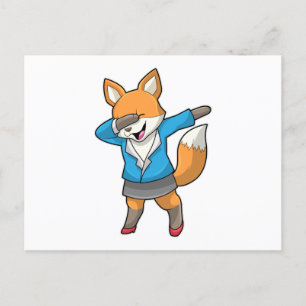 Postal Zorro como secretario en baile de Hip Hop