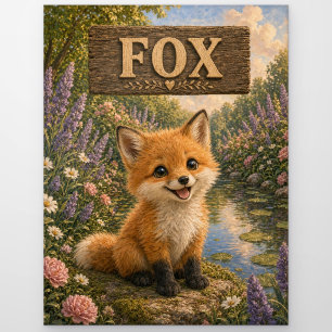 Postal Zorro Cuaderno Infantil De Cuentos Animales De Gua