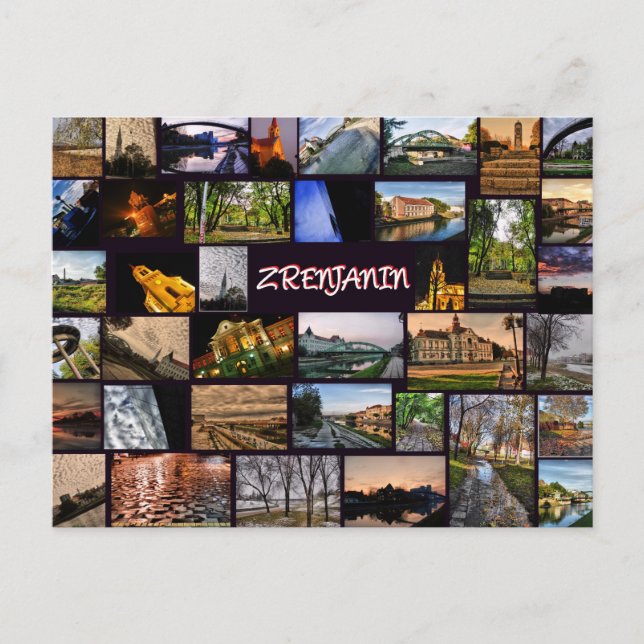 Postal Zrenjanin (Anverso)