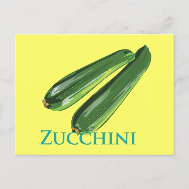 Postal Zucchini Squash (Anverso)