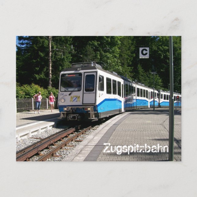 Postal Zugspitzbahn (Anverso)