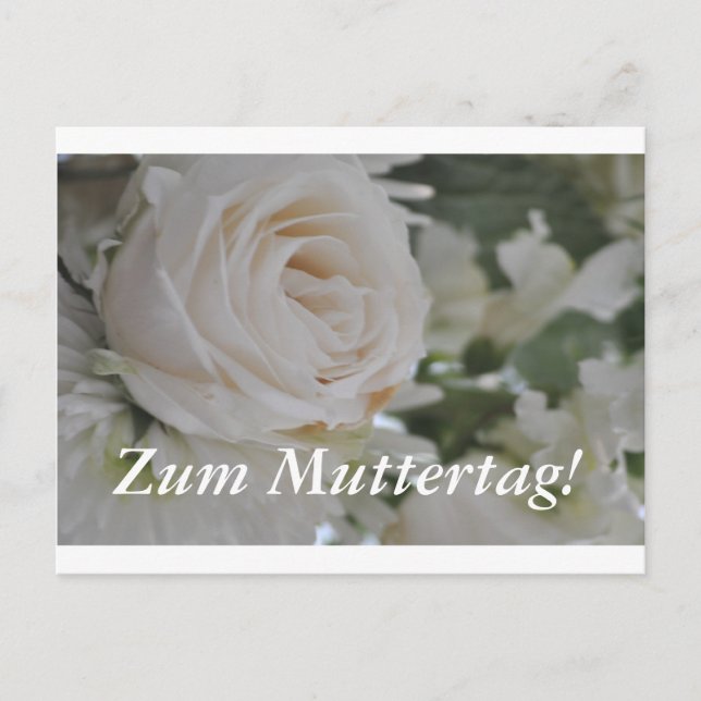 Postal Zum Muttertag (Anverso)