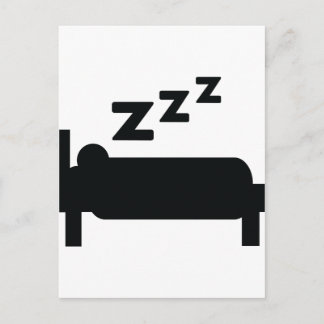 Postal zumbido dormido