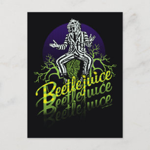 Postal Zumo de remolacha   Sentado en una lápida