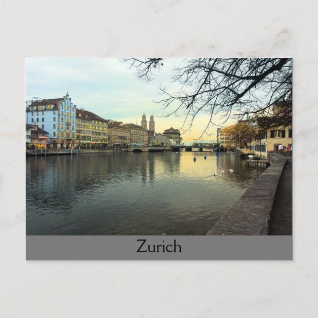 Postal Zúrich (Anverso)