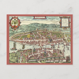 Postal Zúrich en el siglo XVI