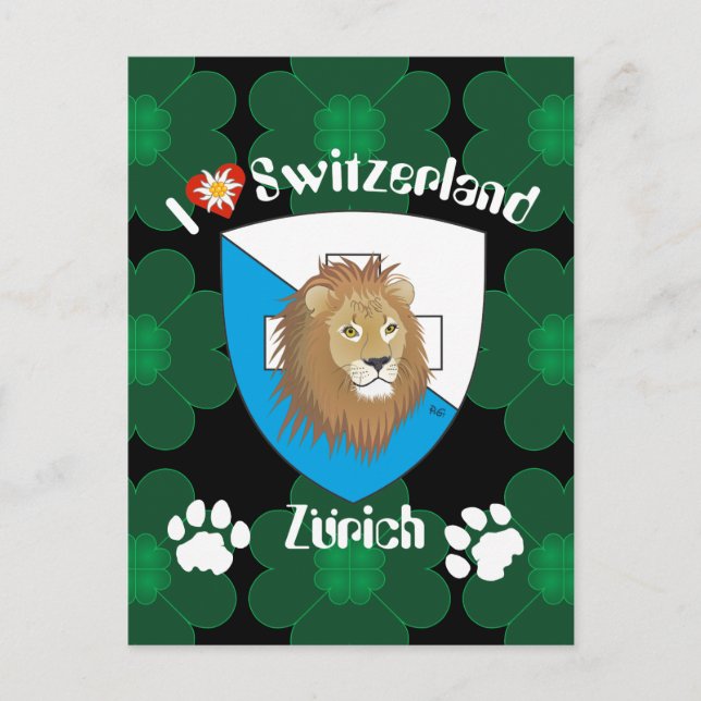 Postal Zürich Schweiz Suiza Postkarte (Anverso)