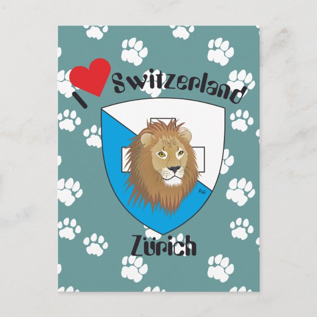 Postal Zürich Schweiz Suiza Postkarte (Anverso)