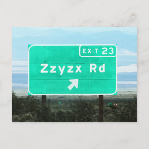 Postal Zzyzx Rd.Exit