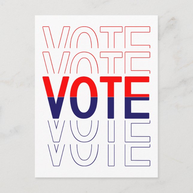 Postales a la postal de los votantes con clase (Anverso)