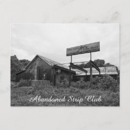 Postales abandonadas del club de striptease