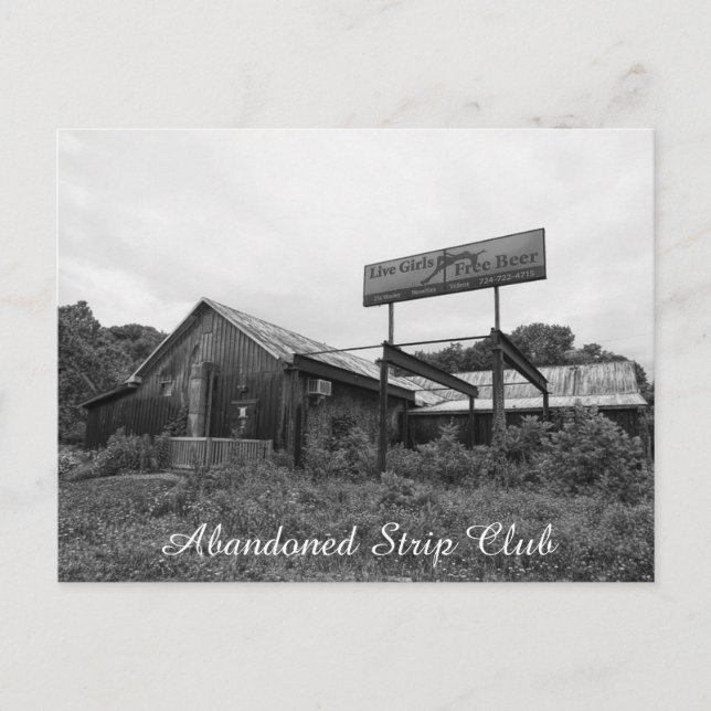 Postales abandonadas del club de striptease (Anverso)