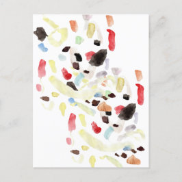 Postales abstractas de color moderno