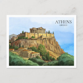 Postales acuáticas de Atenas Grecia | Vistas histó