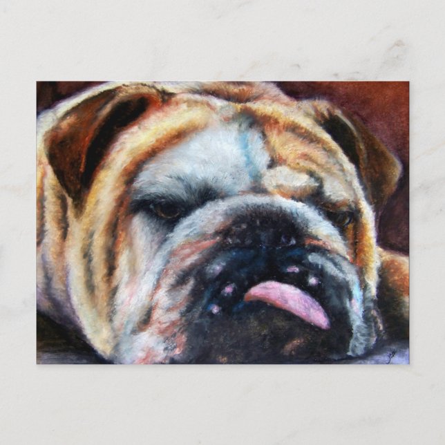 Postales agotadas (Bulldog) (Anverso)
