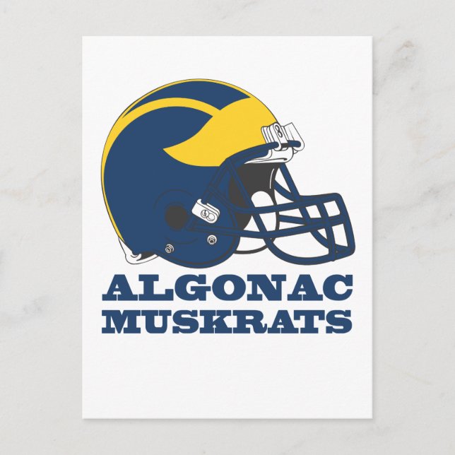 Postales - Algonac Muskrat (Anverso)