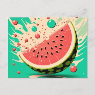 Postales altas del verano de la sandía