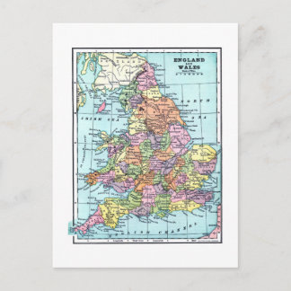 Postales antiguas de Inglaterra y Gales