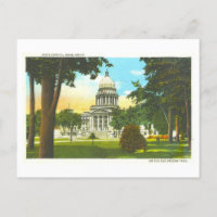 Postales antiguas del Capitolio Estatal de Idaho e