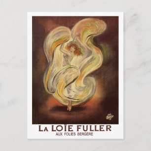 Postales antiguas: Folies Bergere La Loie Fuller