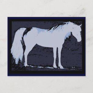 Postales árabes azules