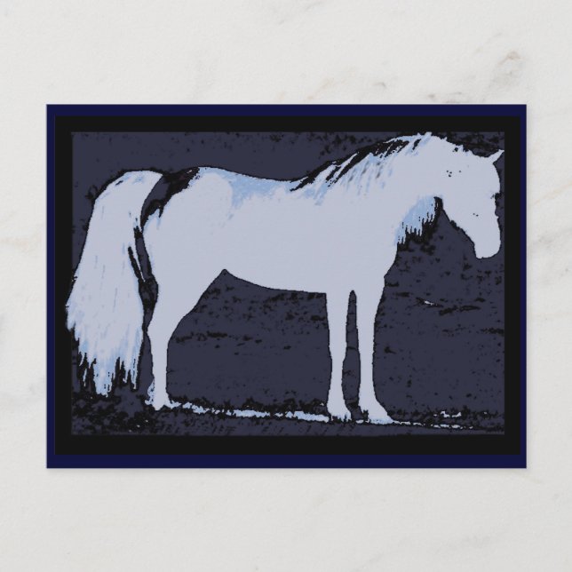 Postales árabes azules (Anverso)