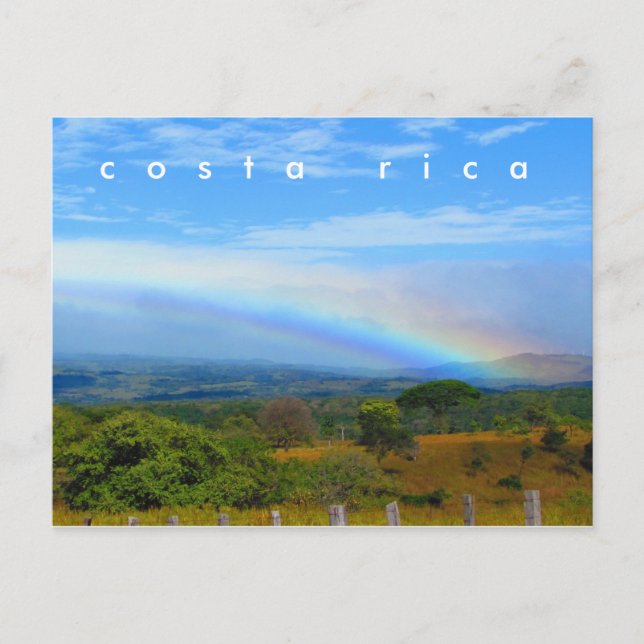 Postales arcoiris de Costa Rica (Anverso)