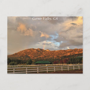 Postales Arcoiris En El Valle De Garner, CA