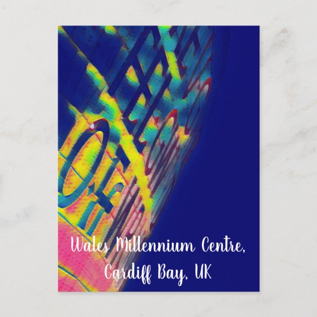Postales artísticas del Centro del Milenio de Gale (Anverso)